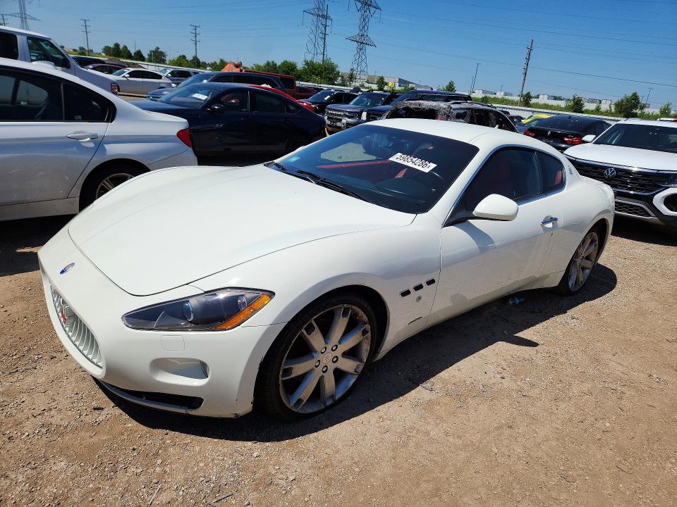 2010 Maserati Granturismo VIN ZAM45GLA3A0052090 COPART salvage auction — REAR END, Il - Salvage Certificate, sold $6,100 on 2026-08-04 (photo 1)