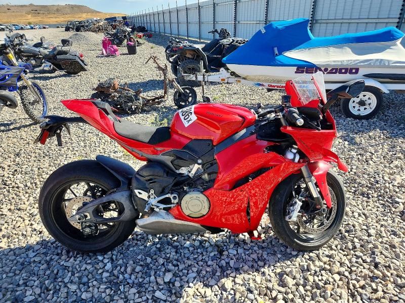 2026 Ducati Panigale VIN ZDMDAG6WXTB007974 COPART salvage auction — FRONT END, UT - SALVAGE CERTIFICATE, sold $12,000 on 2026-08-14 (photo 1)