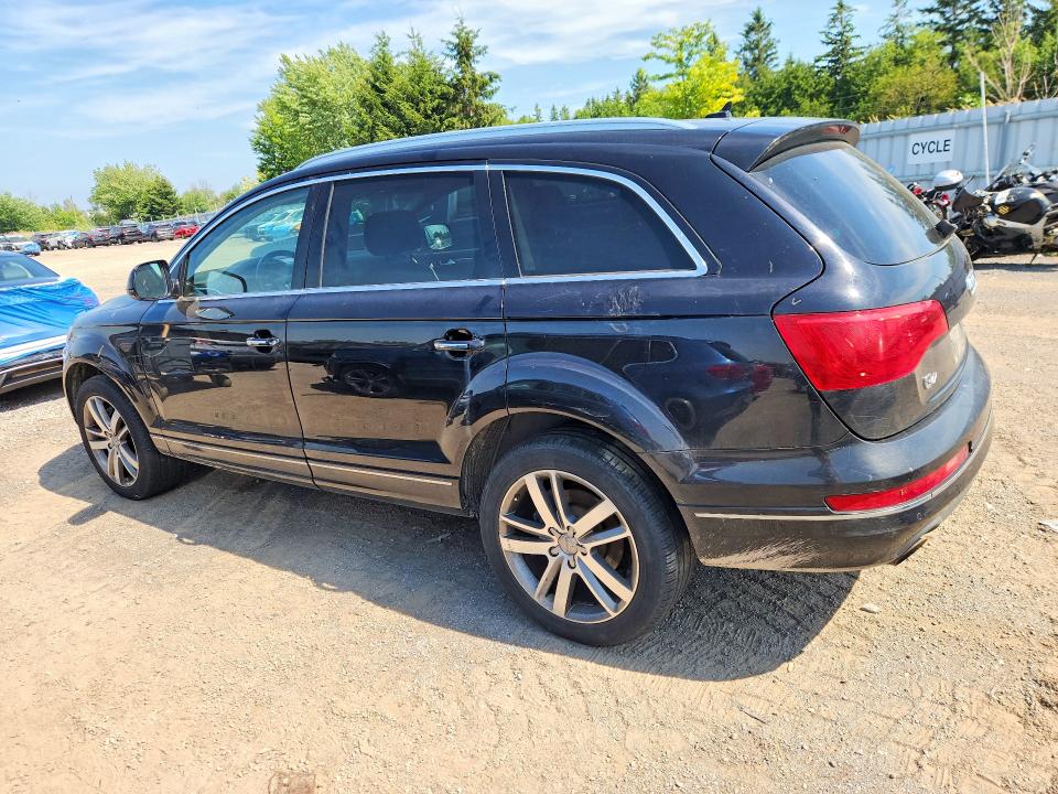 2012 Audi Q7 VIN WA1LGAFEXCD006672 COPART salvage auction — MINOR DENT/SCRATCHES, On - Permit No Brand - Unfit, sold $200 on 2026-07-29 (photo 2)