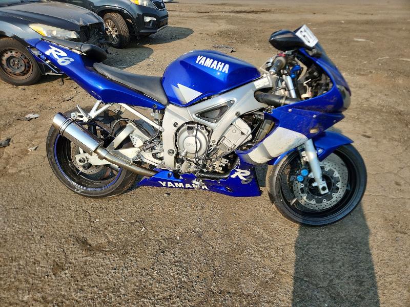 2000 Yamaha Yzf VIN JYARJ04E6YA009958 COPART salvage auction — ALL OVER, CT - BILL OF SALE - PARTS ONLY, sold $225 on 2026-08-21 (photo 1)