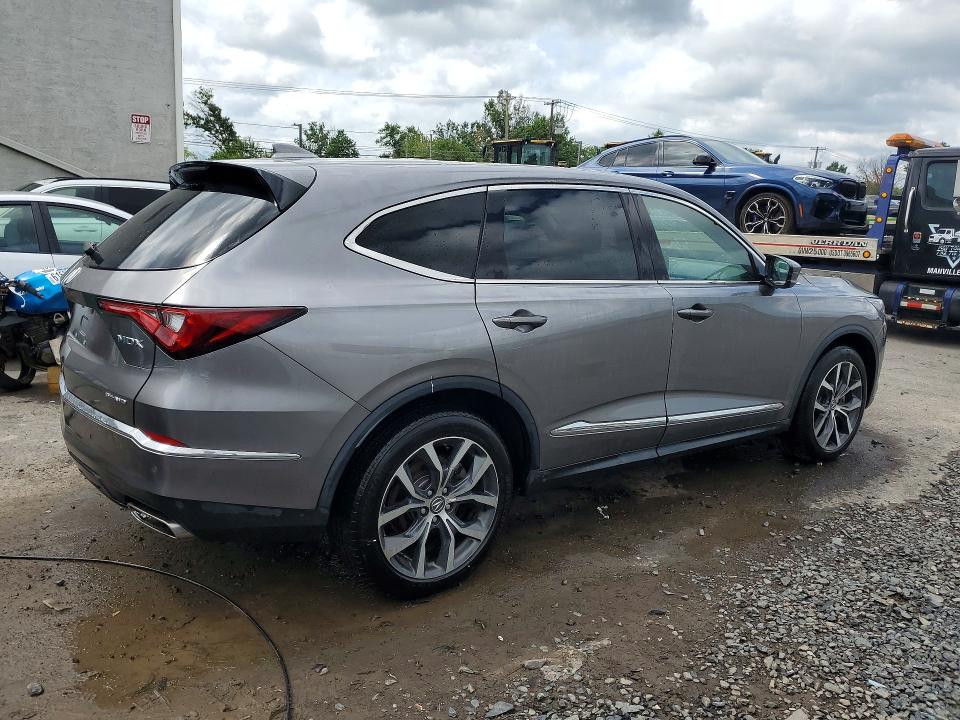 2022 Acura Mdx VIN 5J8YE1H48NL006976 COPART salvage auction — ROOF, Salvage Title, sold $13,600 on 2026-08-21 (photo 3)