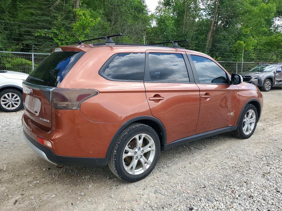 2015 Mitsubishi Outlander VIN JA4AD3A35FZ008998 COPART salvage auction — SIDE, Oh - Certificate Of Title, sold $850 on 2026-07-29 (photo 3)