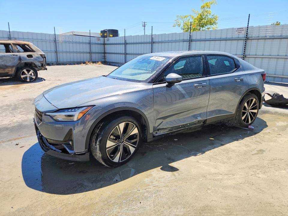 2021 Polestar 2 VIN LPSED3KA0ML017430 COPART salvage auction — FRONT END, Ca - Certificate Of Title, sold $7,500 on 2026-07-27 (photo 1)