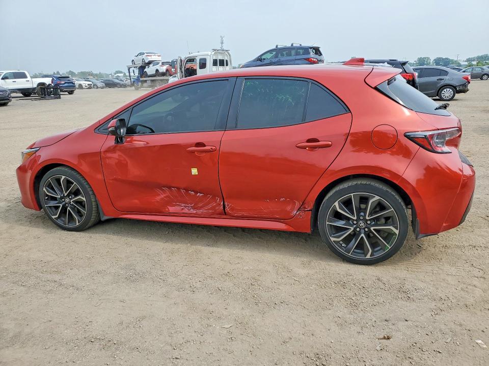 2020 Toyota Corolla VIN JTNK4RBE7L3081118 COPART salvage auction — SIDE, On - Permit No Brand - Unfit, sold $4,050 on 2026-07-30 (photo 2)