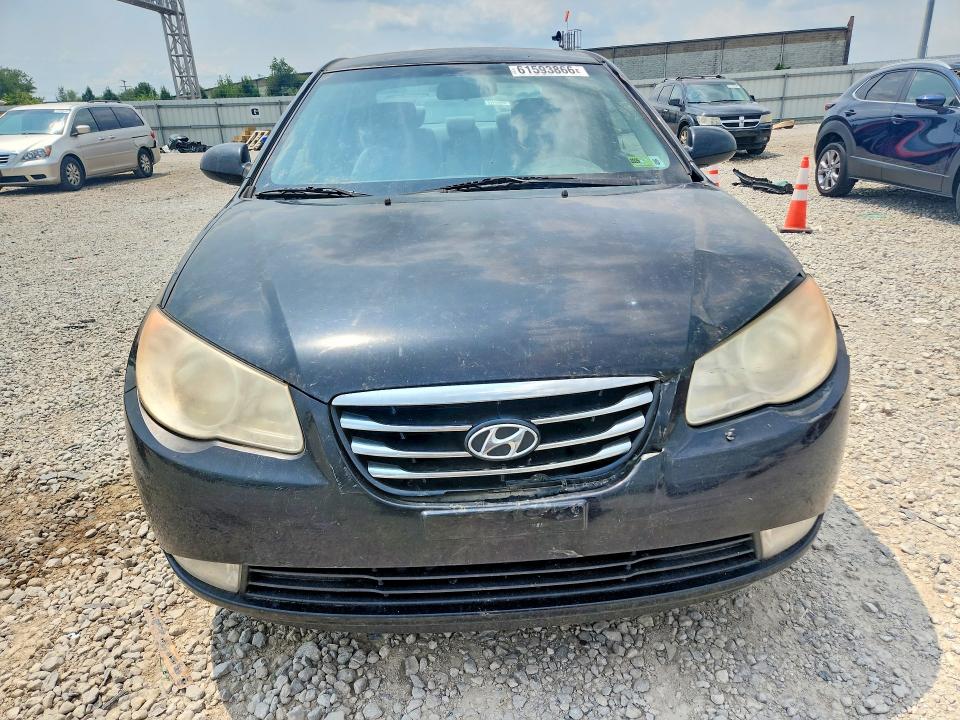 2010 Hyundai Elantra VIN KMHDU4AD8AU111433 COPART salvage auction — REAR END, OH - CERT OF TITLE-SALVAGE, sold $150 on 2026-07-28 (photo 5)