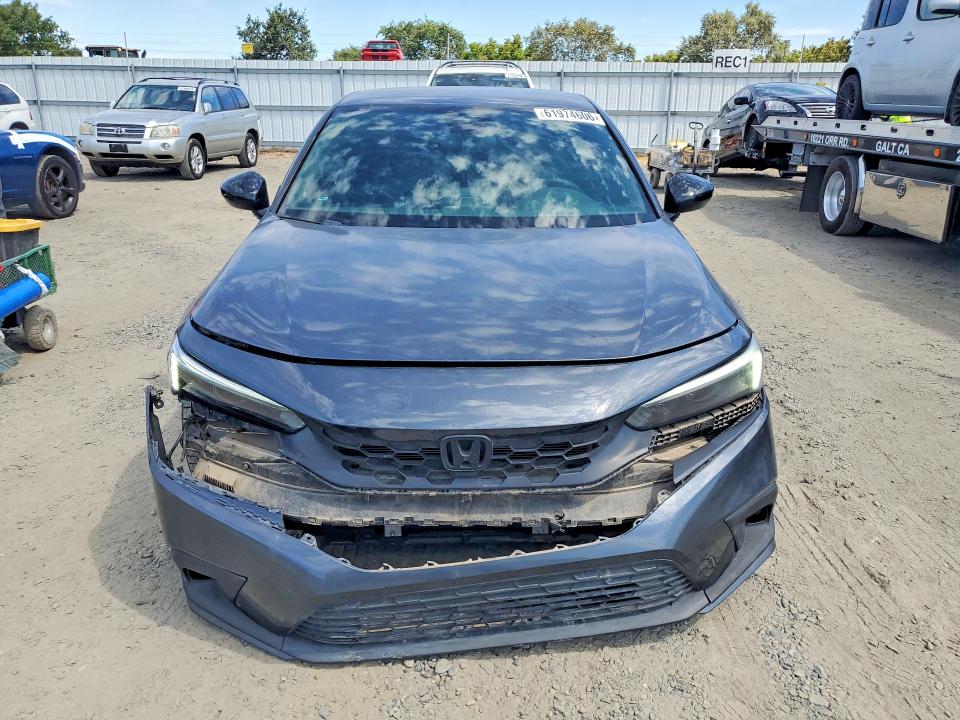 2025 Honda Civic VIN 2HGFE2F55SH518616 COPART salvage auction — FRONT END, Ca - Dis/Dlr/Exp Only Clean Title (P), sold $8,900 on 2026-07-28 (photo 5)