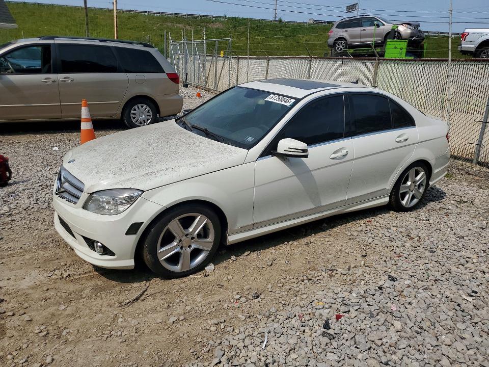2010 Mercedes-benz C-klasse VIN WDDGF8BB4AR106206 COPART salvage auction — MECHANICAL, OH - CERTIFICATE OF TITLE, sold $375 on 2026-07-29 (photo 1)