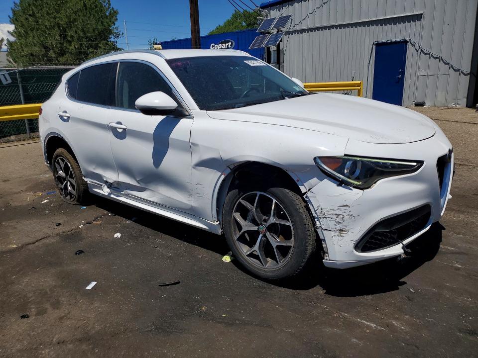 2020 Alfa romeo Stelvio VIN ZASPAKBN2L7C83357 COPART salvage auction — SIDE, Ny - Mv-907A Salvage Certificate, sold $4,300 on 2026-08-13 (photo 4)