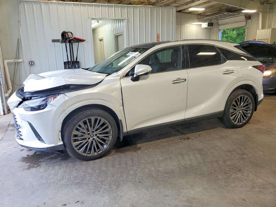 2024 Lexus Rx VIN JTJCJMGA8R2012072 COPART salvage auction — FRONT END, Mn - Cert Of Title-Salvage (P), sold $9,500 on 2026-07-21 (photo 1)