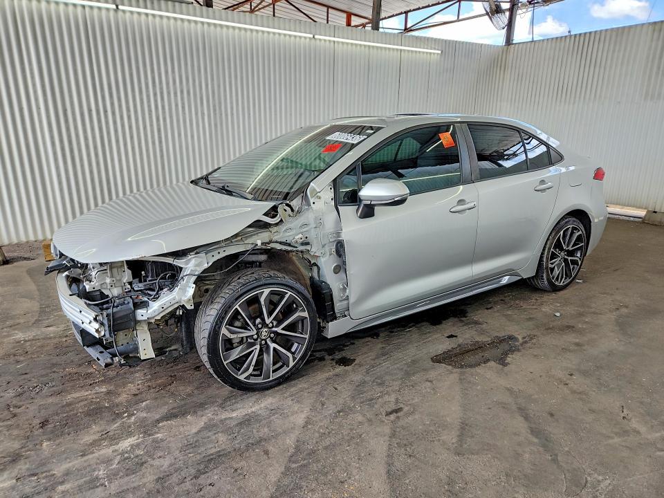 2020 Toyota Corolla VIN 5YFM4RCE5LP044524 COPART salvage auction — FRONT END, FL - CERTIFICATE OF TITLE, sold $325 on 2026-07-21 (photo 1)
