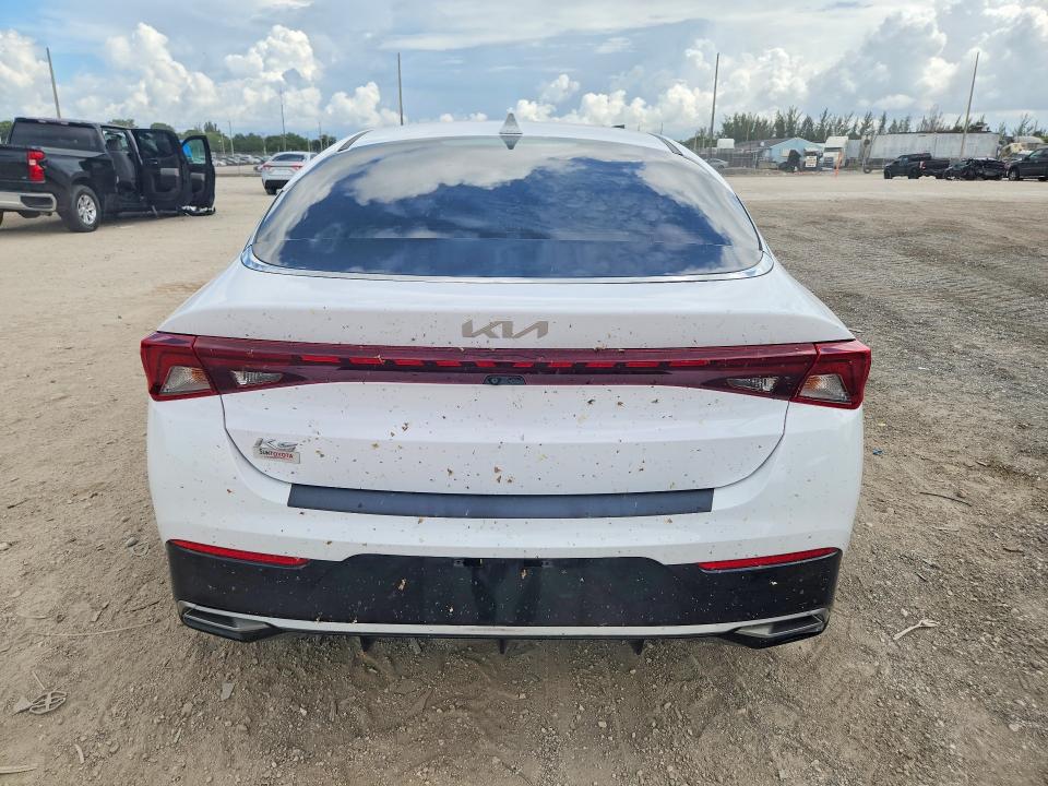 2022 Kia K5 VIN 5XXG14J27NG118541 COPART salvage auction — FRONT END, Fl - Certificate Of Destruction, sold $4,300 on 2026-07-30 (photo 6)