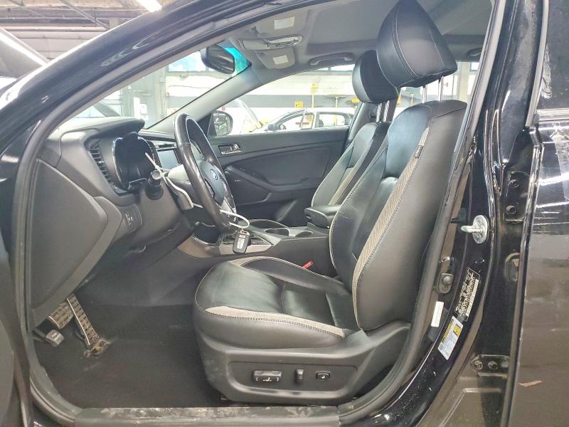 2012 Kia Optima VIN 5XXGR4A69CG055581 COPART salvage auction — REAR END, Il - Certificate Of Title, sold $400 on 2026-07-13 (photo 7)