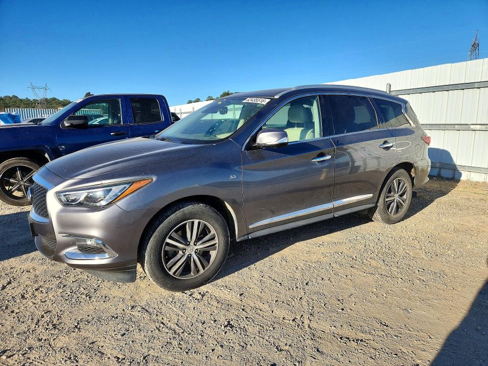 2019 Infiniti Qx60 VIN 5N1DL0MN4KC553116 COPART salvage auction — MECHANICAL, Ca - Dis/Dlr/Exp Only Clean Title, sold $575 on 2026-07-31 (photo 1)