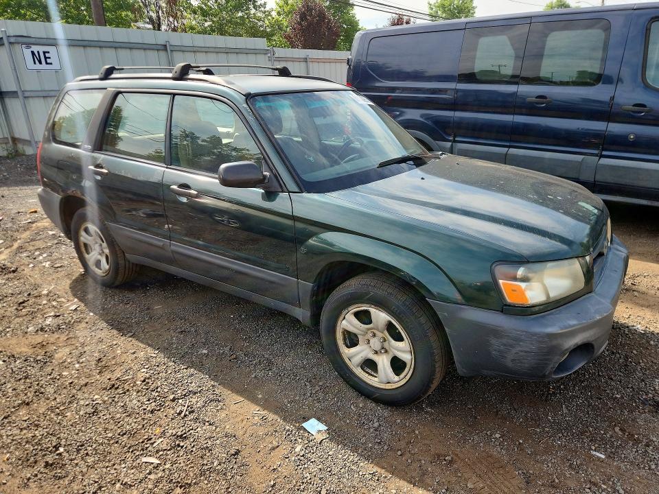 2003 Subaru Forester VIN JF1SG63673H734007 COPART salvage auction — SIDE, Ct - Bill Of Sale-Salvage, sold $450 on 2026-07-24 (photo 4)