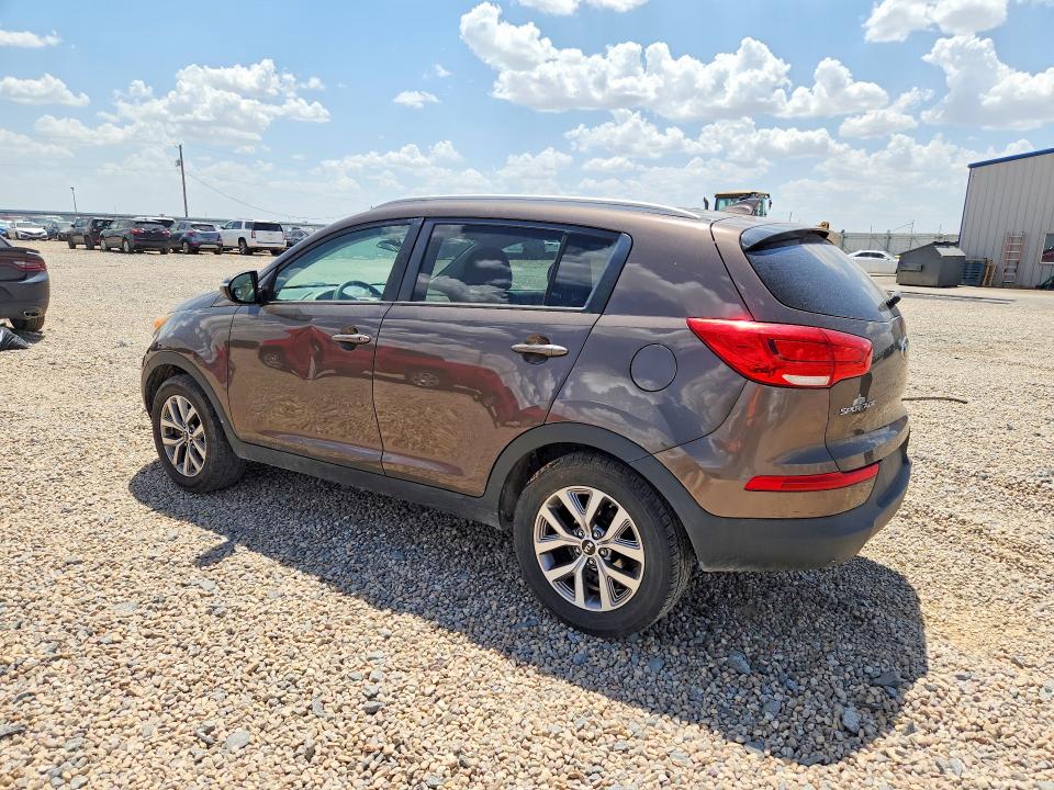 2015 Kia Sportage VIN KNDPB3ACXF7719713 COPART salvage auction — SIDE, KS - CERTIFICATE OF TITLE, sold $90 on 2026-07-28 (photo 2)