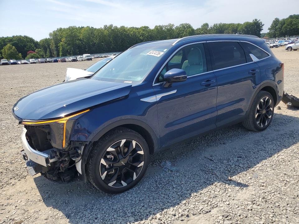 2025 Kia Sorento VIN 5XYRH4JF3SG391359 COPART salvage auction — FRONT END, AR - CERT OF TITLE-SALVAGE, sold $14,600 on 2026-08-24 (photo 1)