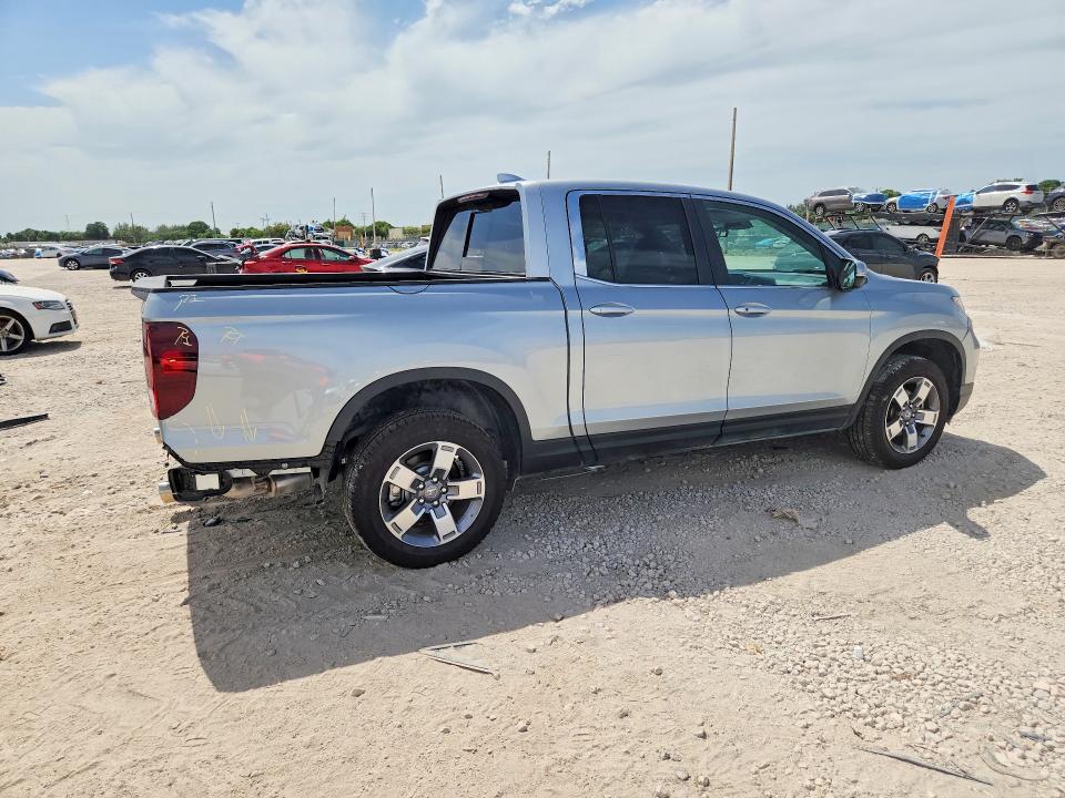 2026 Honda Ridgeline VIN 5FPYK3F58TB020821 COPART salvage auction — REAR END, Fl - Certificate Of Title (P), sold $25,750 on 2026-07-22 (photo 3)
