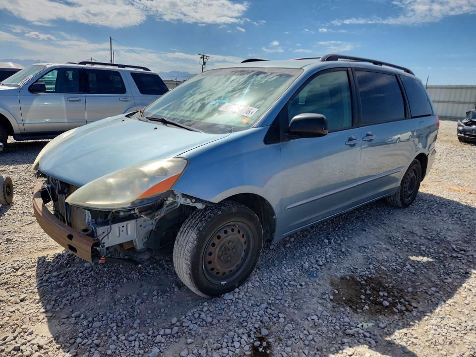 2007 Toyota Sienna VIN 5TDZK23C67S015466 COPART salvage auction — MINOR DENT/SCRATCHES, Ut - Certificate Of Title, sold $350 on 2026-07-28 (photo 1)