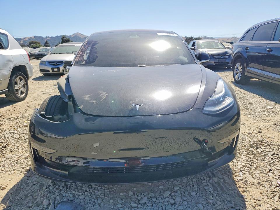 2018 Tesla Model 3 VIN 5YJ3E1EAXJF171802 COPART salvage auction — FRONT END, Ca - Salvage Certificate, sold $3,800 on 2026-07-16 (photo 5)