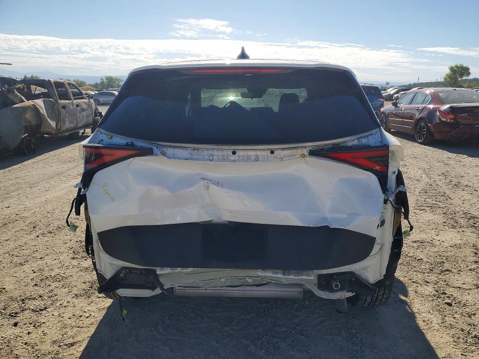 2023 Kia Sportage VIN KNDPU3AF8P7116765 COPART salvage auction — REAR END, Ca - Salvage Certificate, sold $7,000 on 2026-07-24 (photo 6)