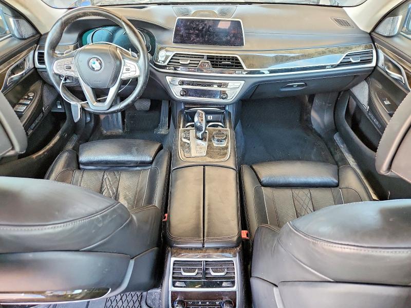 2016 BMW 7er VIN WBA7F2C57GGE12322 COPART salvage auction — FRONT END, Salvage Title, sold $6,300 on 2026-07-29 (photo 8)