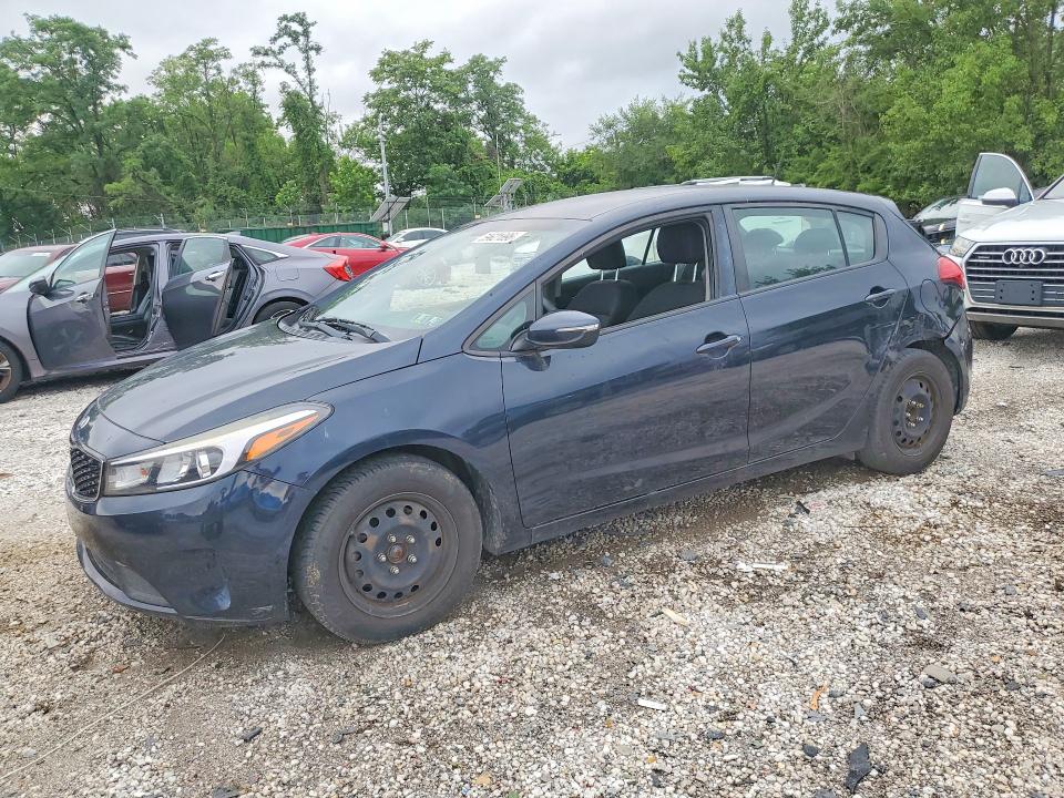 2017 Kia Forte VIN KNAFK5A89H5687478 COPART salvage auction — SIDE, Wv - Certificate Of Title (P), sold $3,200 on 2026-07-28 (photo 1)