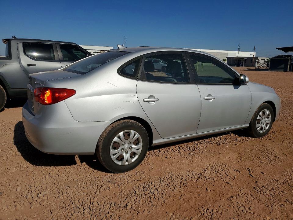 2010 Hyundai Elantra VIN KMHDU4AD8AU070575 COPART salvage auction — FRONT END, AZ - CERT OF TITLE - SALVAGE, sold $900 on 2026-07-16 (photo 3)