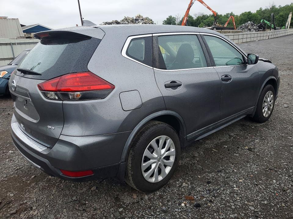 2017 Nissan Rogue VIN KNMAT2MV1HP591150 COPART salvage auction — FRONT END, Nj - Certificate Of Title, sold $1,050 on 2026-07-31 (photo 3)