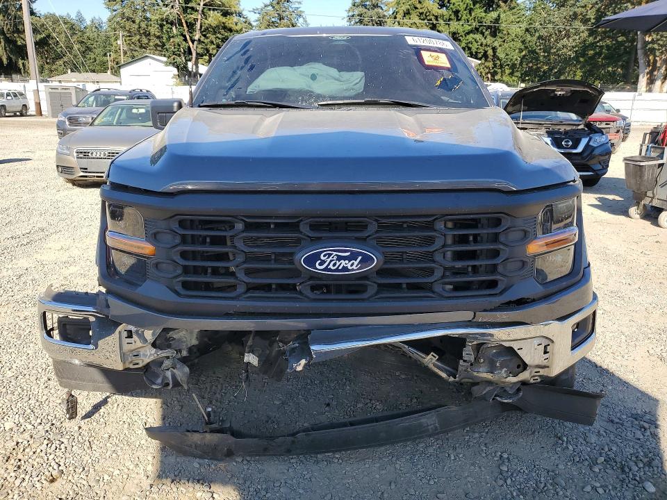 2024 Ford F-150 VIN 1FTMF1L52RKD41107 COPART salvage auction — FRONT END, Wa - Bill Of Sale, sold $16,600 on 2026-07-31 (photo 5)