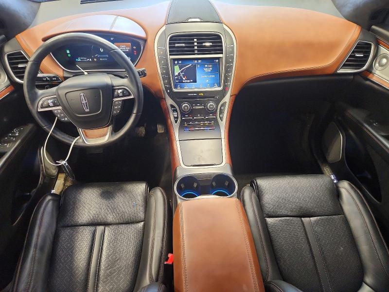 2019 Lincoln Nautilus VIN 2LMPJ9JP8KBL53177 COPART salvage auction — FRONT END, Wi - Certificate Of Title, sold $7,000 on 2026-07-24 (photo 8)