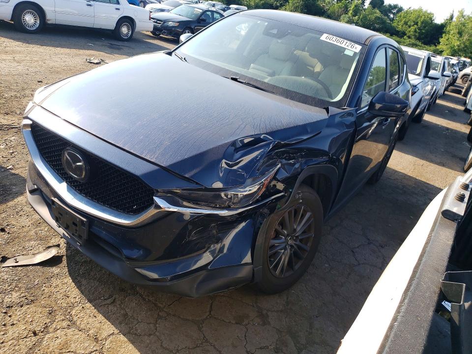 2020 Mazda Cx-5 VIN JM3KFBCM4L0867561 COPART salvage auction — FRONT END, Ct - Cert Of Title-Salvage, sold $6,000 on 2026-07-17 (photo 1)