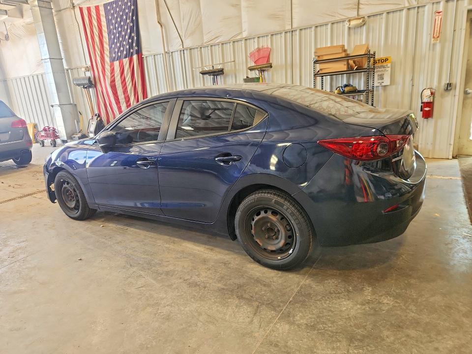 2016 Mazda 3 VIN 3MZBM1T73GM328254 COPART salvage auction — FRONT END, Wi - Cert Of Title-Claim Paid, sold $825 on 2026-07-09 (photo 2)