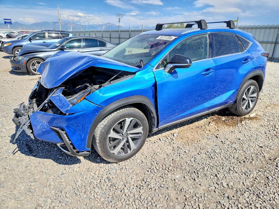 2019 Lexus Nx VIN JTJBARBZ9K2193663 — COPART salvage auction photo