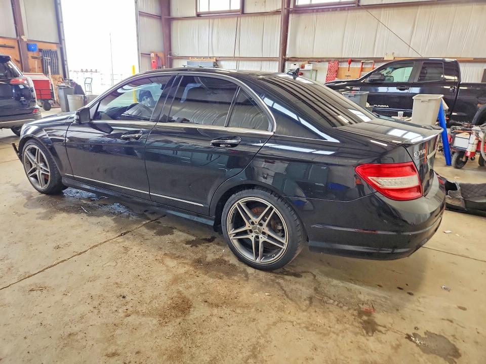 2010 Mercedes-benz C class VIN WDDGF8HB5AF508034 COPART salvage auction — FRONT END, AB - BOS - SALVAGE, sold $1,850 on 2026-08-20 (photo 2)