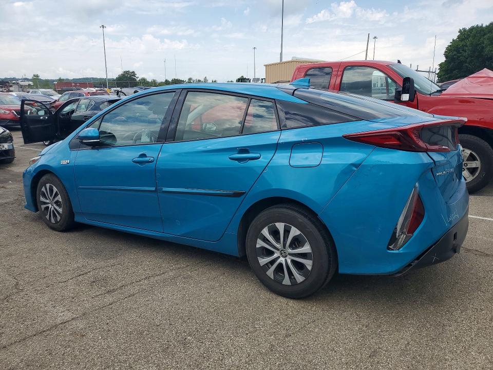2020 Toyota Prius prime VIN JTDKARFP8L3138662 COPART salvage auction — FRONT END, Oh - Cert Of Title-Salvage, sold $625 on 2026-07-29 (photo 2)