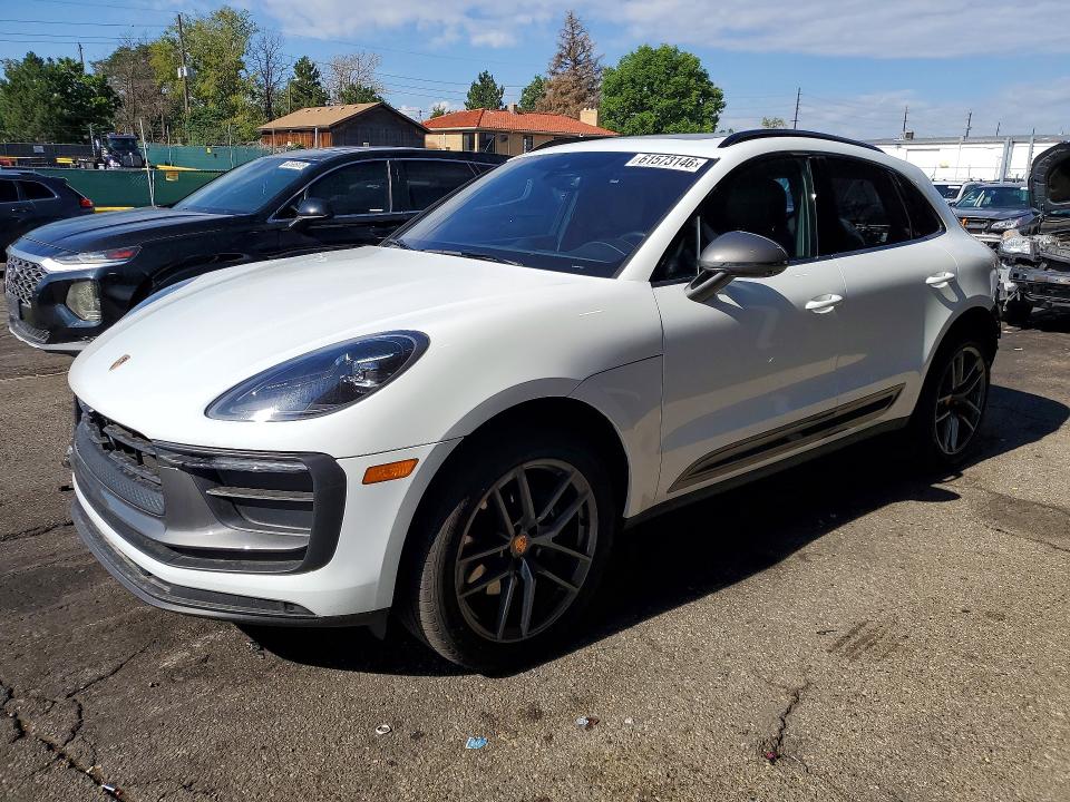 2024 Porsche Macan VIN WP1AA2A54RLB20403 — COPART salvage auction photo