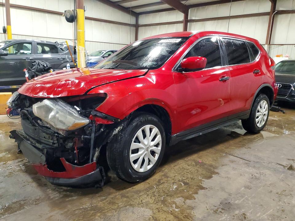 2017 Nissan Rogue VIN JN8AT2MV8HW003996 COPART salvage auction — FRONT END, PA - CERTIFICATE OF SALVAGE, sold $175 on 2026-07-28 (photo 1)