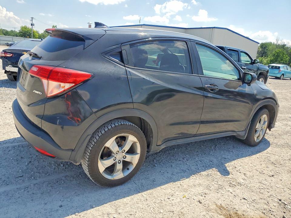 2017 Honda Hr-v VIN 3CZRU6H75HM722048 COPART salvage auction — FRONT END, NY - MV-907A SALVAGE CERTIFICATE, sold $275 on 2026-07-20 (photo 3)