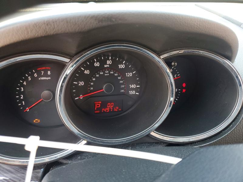 2011 Kia Sorento VIN 5XYKT3A14BG008320 COPART salvage auction — MECHANICAL, MT - CERTIFICATE OF TITLE, sold $275 on 2026-07-27 (photo 9)