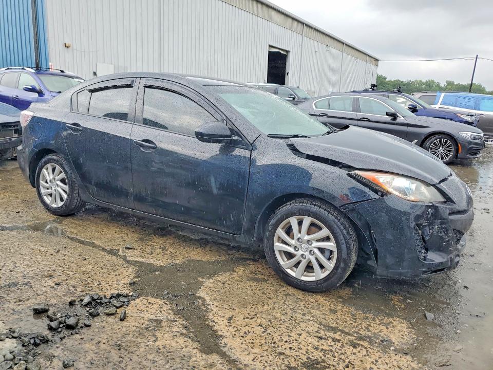 2012 Mazda 3 VIN JM1BL1W88C1525907 COPART salvage auction — FRONT END, Nj - Cert Of Title-Salvage, sold $225 on 2026-07-29 (photo 4)