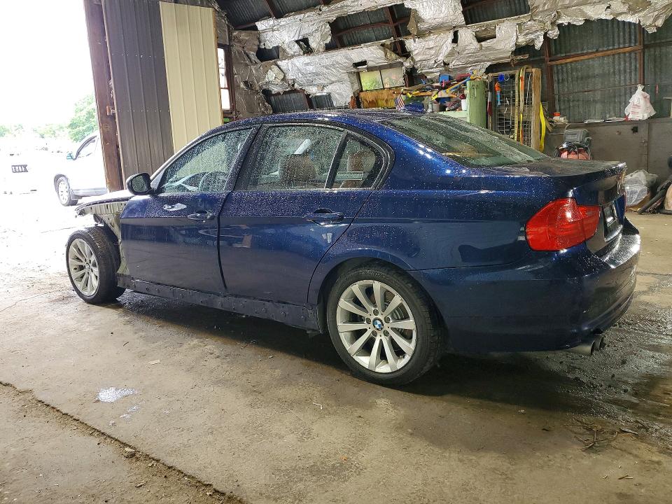 2011 BMW 3 series VIN WBAPK5C58BF125838 COPART salvage auction — FRONT END, Ny - Mv-907A Salvage Certificate, sold $775 on 2026-07-22 (photo 2)