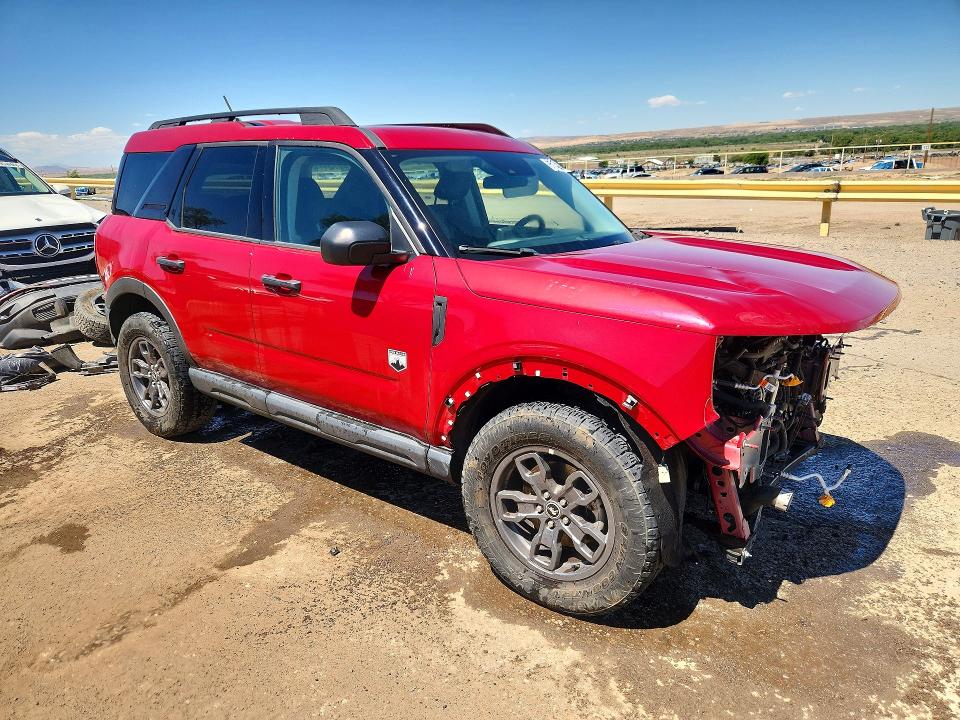 2021 Ford Bronco sport VIN 3FMCR9B64MRB04419 COPART salvage auction — FRONT END, NM - CERT OF TITLE-SALVAGE, sold $7,600 on 2026-08-20 (photo 4)