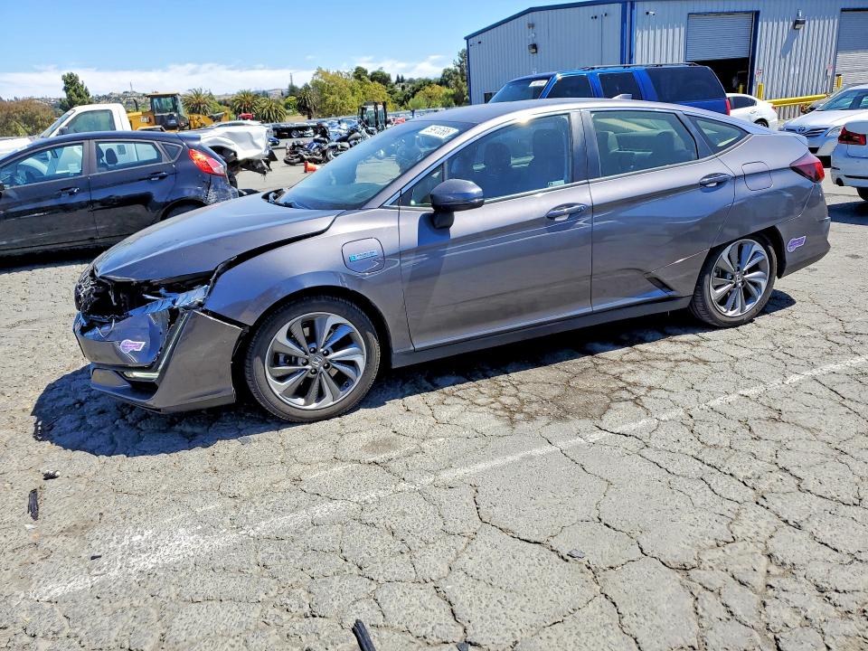 2018 Honda Clarity VIN JHMZC5F13JC018843 COPART salvage auction — FRONT END, Ca - Salvage Certificate, sold $2,350 on 2026-07-24 (photo 1)