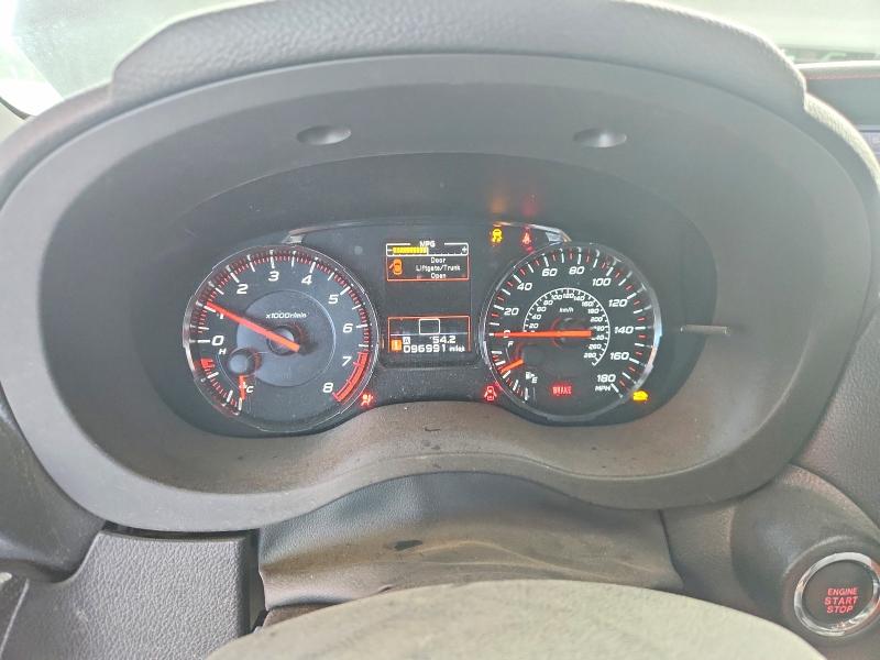 2020 Subaru Wrx VIN JF1VA1J63L9828884 COPART salvage auction — FRONT END, Ga - Cert Of Title-Salvage, sold $1,250 on 2026-07-30 (photo 9)