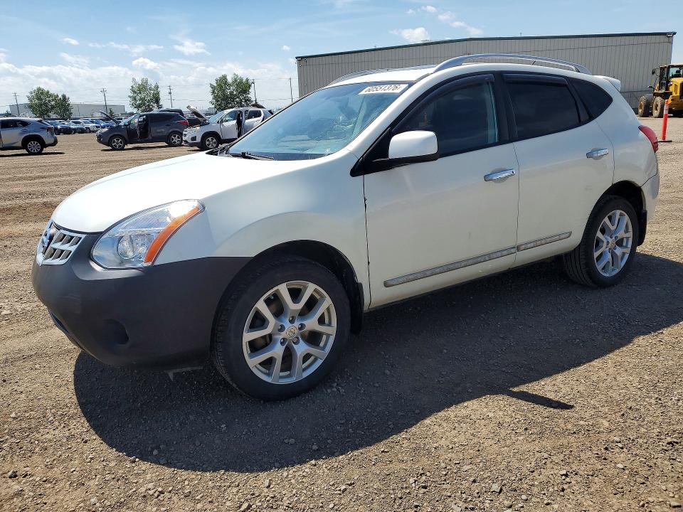 2012 Nissan Rogue sport VIN JN8AS5MV1CW378352 COPART salvage auction — REAR END, AB - BOS - SALVAGE, sold $225 on 2026-07-14 (photo 1)