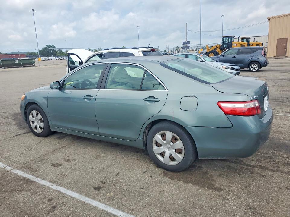 2007 Toyota Camry VIN JTNBE46K373084443 COPART salvage auction — REAR END, Oh - Cert Of Title-Salvage, sold $150 on 2026-07-29 (photo 2)