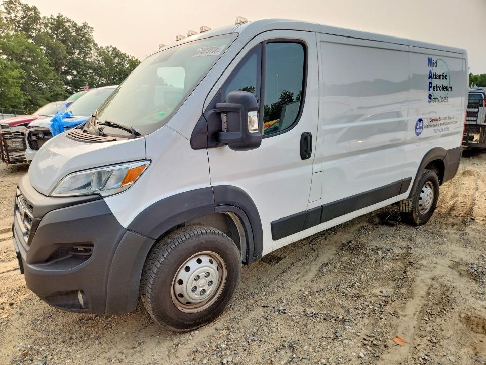 2023 Ram Promaster city VIN 3C6LRVVGXPE510757 COPART salvage auction — REAR END, VA - CERT OF TITLE - SALVAGE, sold $2,200 on 2026-07-24 (photo 1)