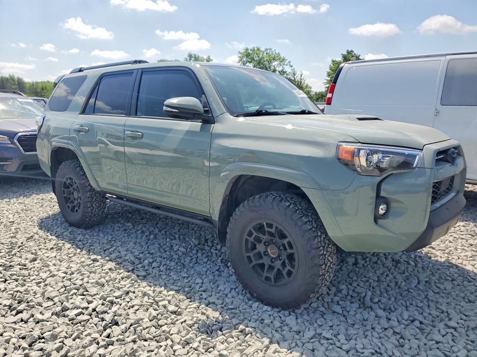 2023 Toyota 4runner VIN JTERU5JR1P6089019 COPART salvage auction — HAIL, Oh - Cert Of Title-Salvage, sold $27,750 on 2026-07-09 (photo 4)