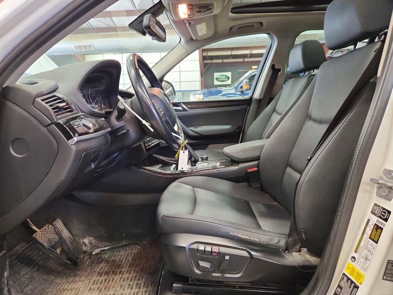 2015 BMW X3 VIN 5UXWY3C57F0E95559 COPART salvage auction — MINOR DENT/SCRATCHES, Vt - Certificate Of Title, sold $4,050 on 2026-07-31 (photo 7)