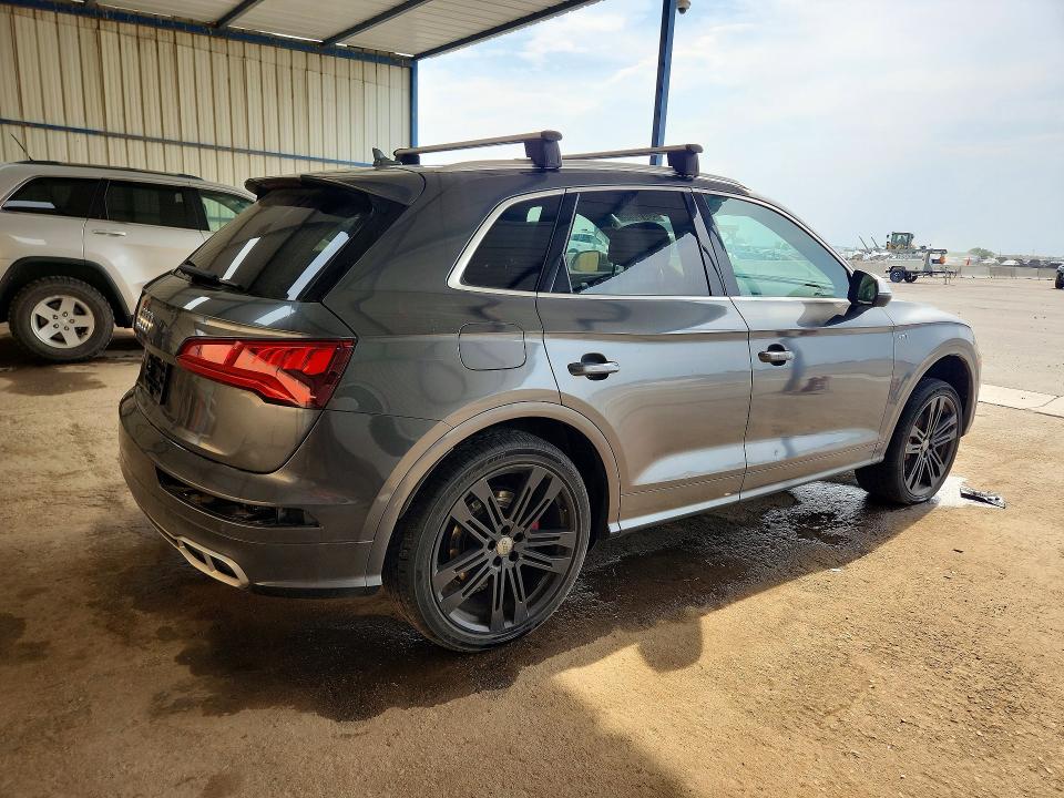 2018 Audi Sq5 VIN WA1A4AFY4J2037080 COPART salvage auction — MECHANICAL, CO - CERTIFICATE OF TITLE, sold $5,700 on 2026-07-14 (photo 3)